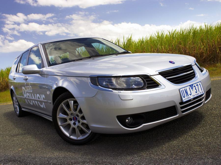  Saab 9-5 BioPower SportCombi 2008 года  (фото 13 из 16)